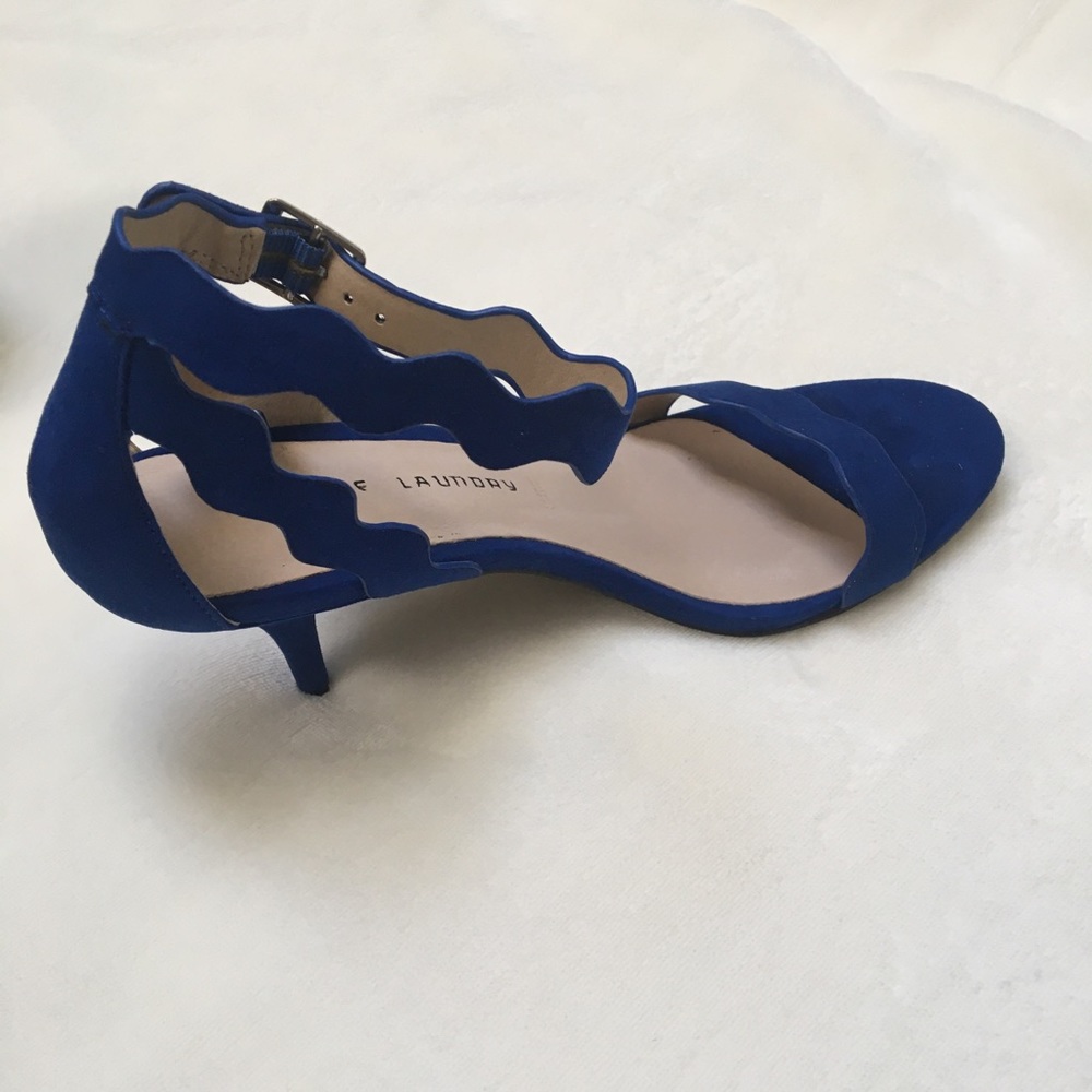 Chinese Laundry Rubie Deep Ocean Blue microsuede - Picture 5 of 8